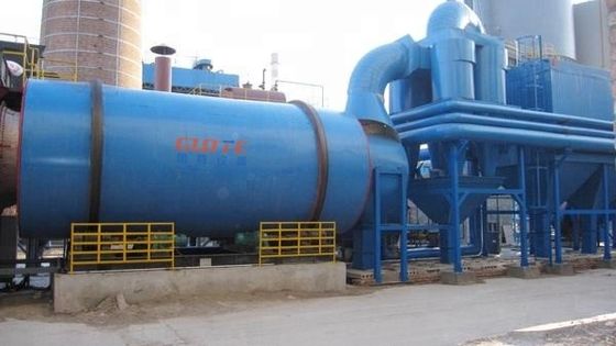 Оборудование для сушки с газовым нагревом на барабанах для промышленного речного песка