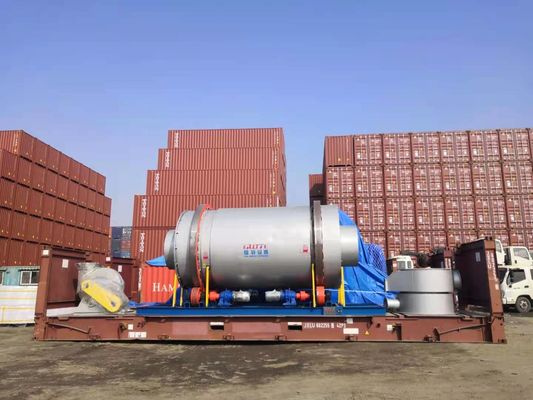 Оборудование для сушки с газовым нагревом на барабанах для промышленного речного песка