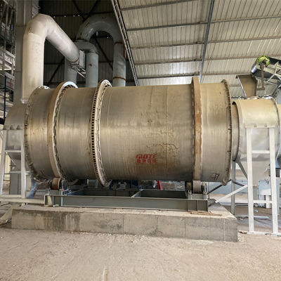 Оборудование для сушки с газовым нагревом на барабанах для промышленного речного песка