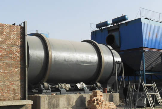 Газовое нагревающее песочницу для сушки песка ниже 20-40 мм в трех цилиндрах эффективно