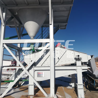 Слюнный песок грязь бурение обезвоживание вибрирующий экран Sieve Shale Shaker Machine для нефтяного месторождения
