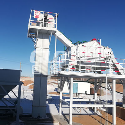 Слюнный песок грязь бурение обезвоживание вибрирующий экран Sieve Shale Shaker Machine для нефтяного месторождения
