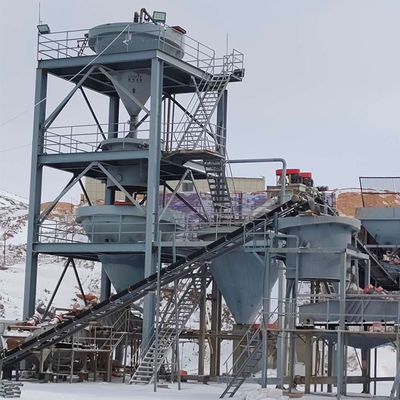 Услуга EPC Завод по переработке кремниевого песка Машина для мытья и фильтрации песка