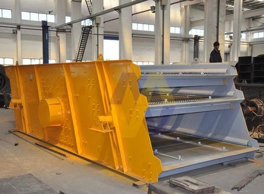 220/380V напряжение GUOTE вибрирующий сетчатый экран для здания горной промышленности во Вьетнаме