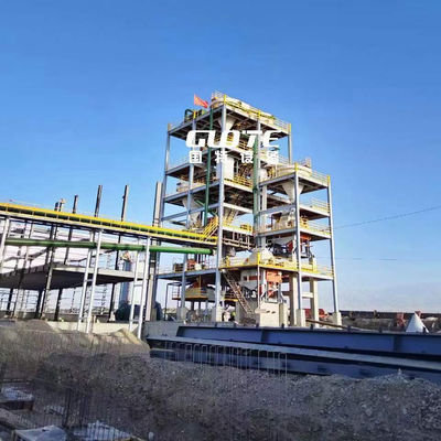 Маленькая кварцевая песчаная машина для мытья морского песка 100 TPH с двигателем переменного тока