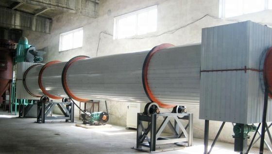 SUS304L Кремниевый песок 3 барабанный вращающийся сушильщик для длительного рабочего срока в энергетической промышленности