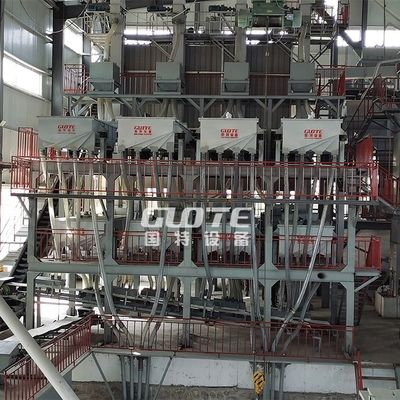 Размер L*W*H LRS-500 Линейный вибрирующий экран Rotex Сепаратор песка 1-5 слоев