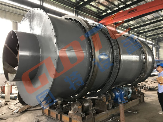 Газовое отопление Промышленный сушильщик Ротационный барабанный сушильщик для сушки многофункциональных материалов