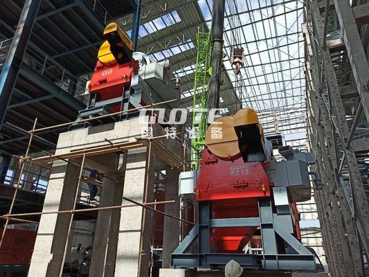 2023 минеральная переработка GUOTE влажный магнитный сепаратор высокой интенсивности для кремния в энергетической добыче