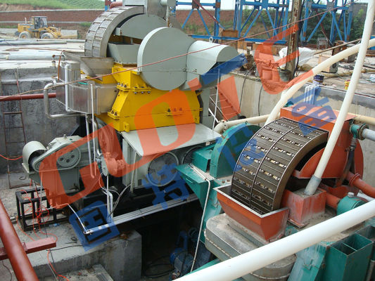 Долгий срок службы GTLH-150 влажный двойной вертикальный кольцо высокий градиент магнитный сепаратор
